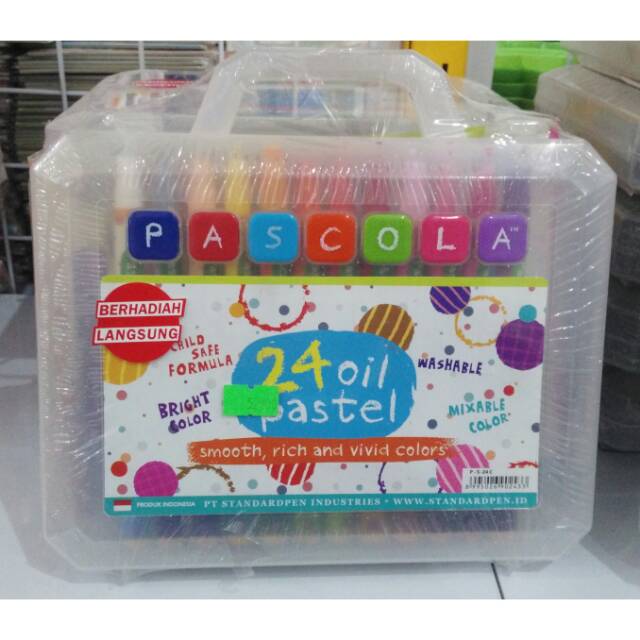 

Krayon pascola 24 warna