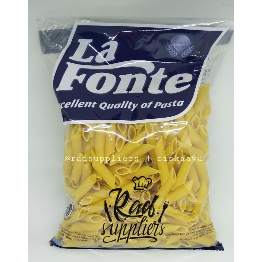 

La Fonte PENNE Pasta 500gram, BEST PRICE..!! SALE