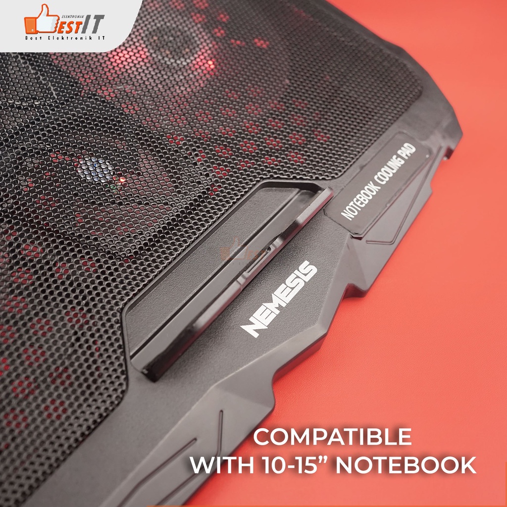 Cooling Pad Laptop Gaming CoolingPad RGB NYK X4 STORMBREAKER