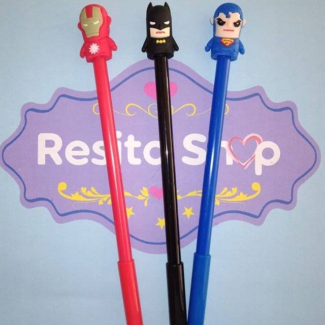 

Pulpen Unik Karakter Super Hero