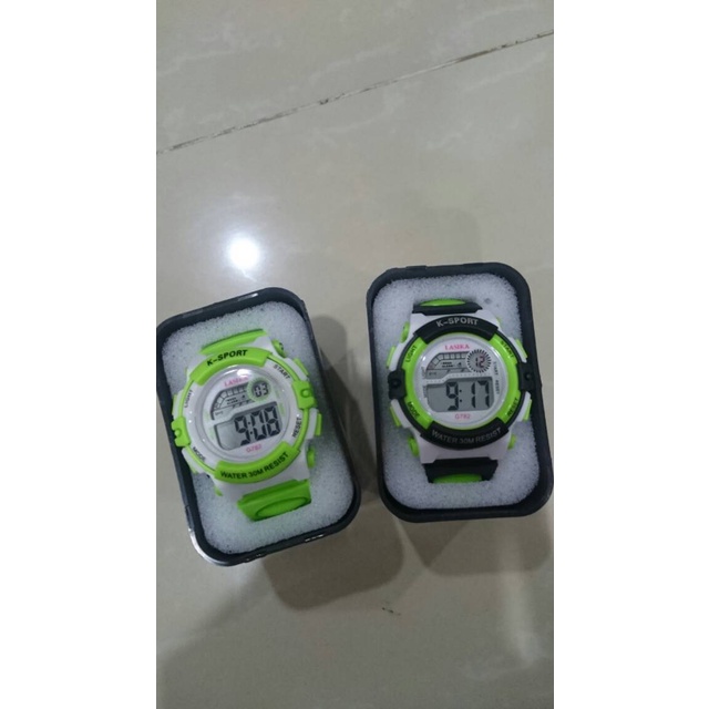 JAM TANGAN SPORTY LASIKA ANTI AIR ANAK