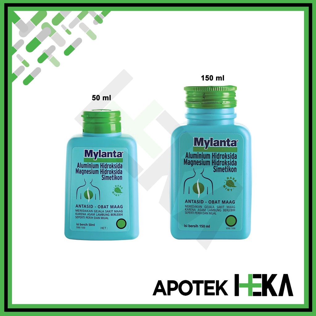 Mylanta Liquid Cair - Sirup Antasida untuk Maag dan Kembung
