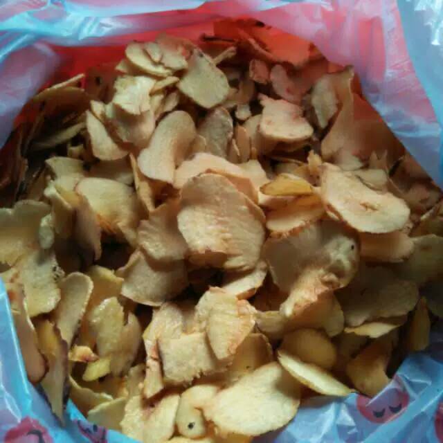 

Kemasan 1kg kripik gayam gurih /bawang