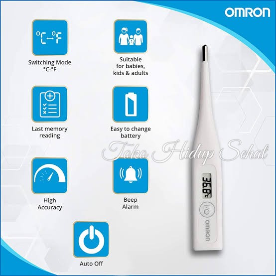 Termometer Digital Omron 245 Alat Ukur Suhu Badan