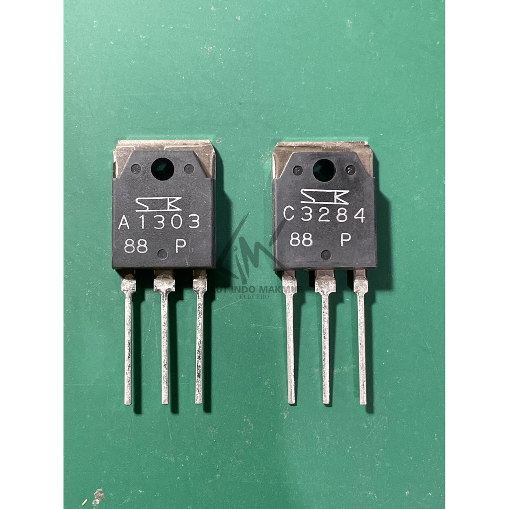SANKEN A1303 C3284 ORIGINAL (1 SET) SANKEN JAPAN 2SA1303 2SC3284 POWER TRANSISTOR ups