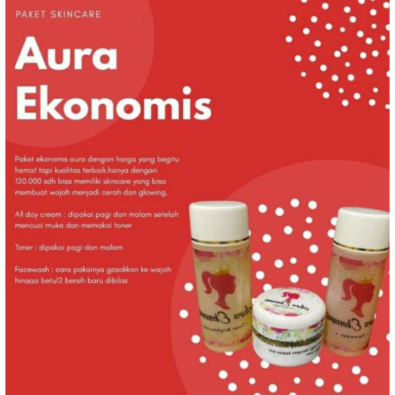 AURA SKINCARE ( BISA BAYAR DI TRMPAT )