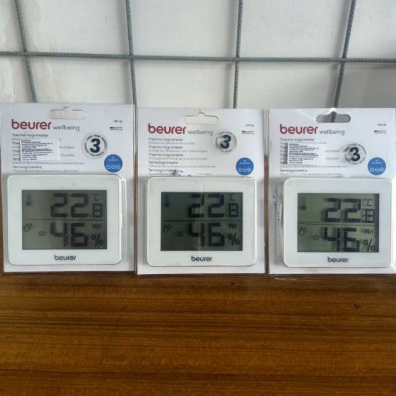 Termometer Ruangan beurer / Termometer ruangan/ Termometer beurer/ Thermometer Hygrometer