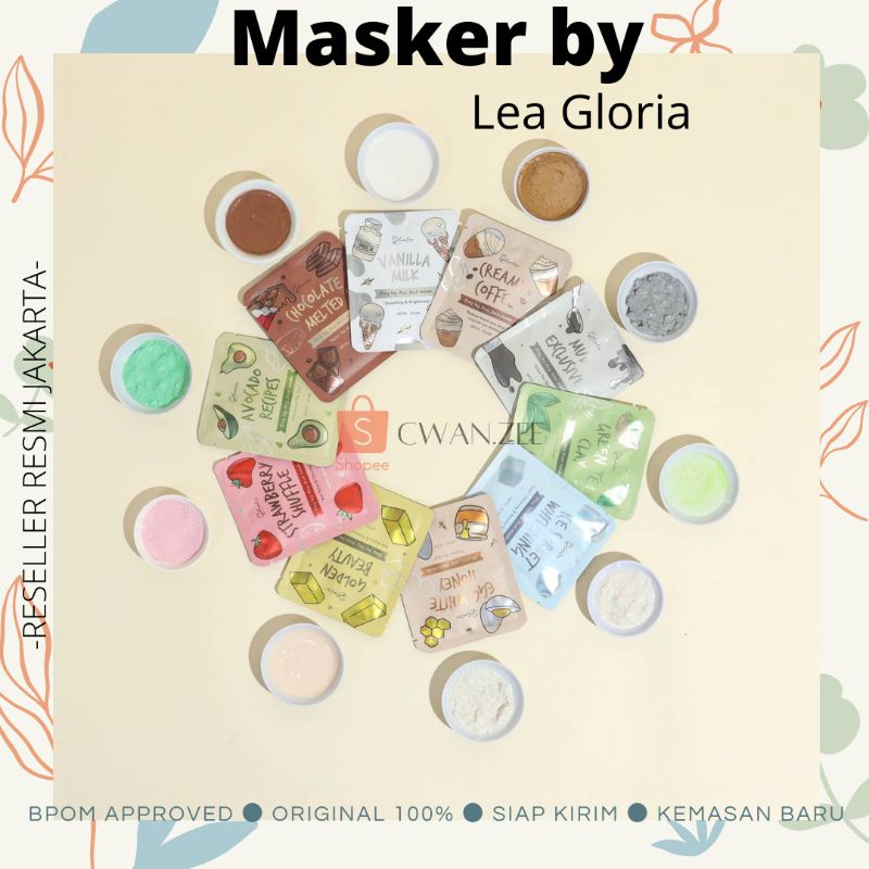[ Reseller ] masker by lea gloria