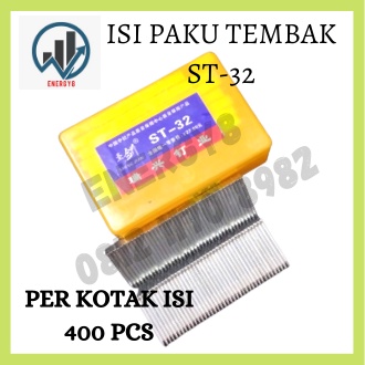 

ISI PAKU TEMBAK ST-32 I STEEL ROW NAILS