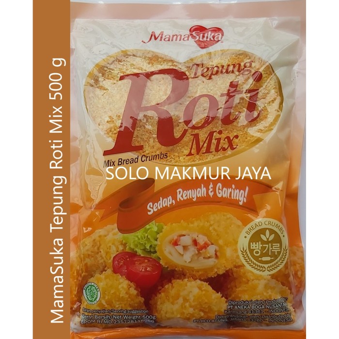 

cs777vv Mamasuka Tepung Roti Mix 500 G Da01D100