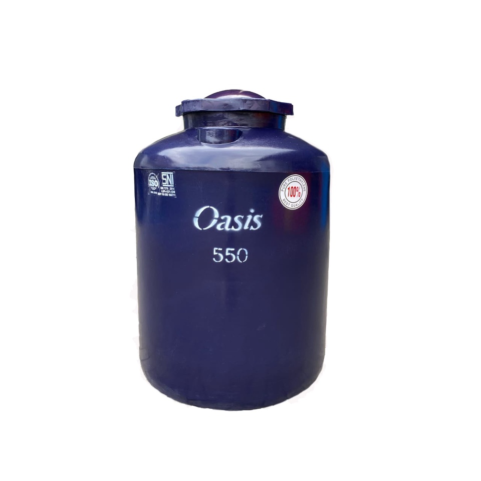 Tangki / Toren / Tandon Air Plastik merk Oasis (550L)