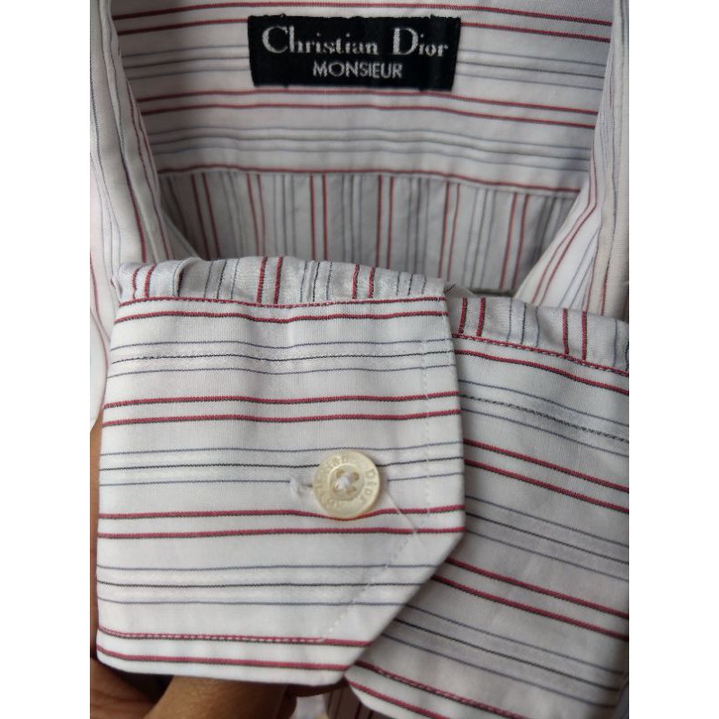 Kemeja Christian Dior monsieur vintage preloved shirt