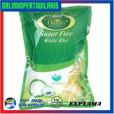 

( BISA COD ) HOTEL Beras Sugar Free White Rice 2kg PROMO SPECIAL [Kode 1|Kode 2|Kode 3|Kode 4|Kode