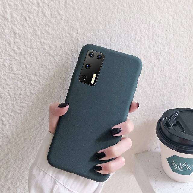 Soft Case Huawei P40 Pro + P30 Pro Slim Matte Silicon Sandstone