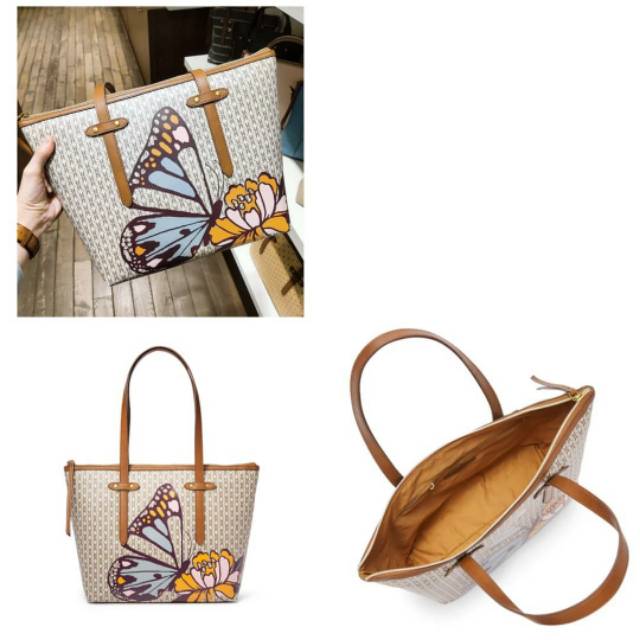 felicity tote butterfly