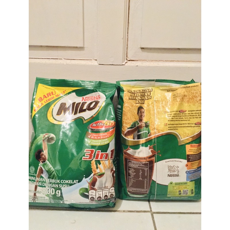 Susu Milo Bubuk 3in1 800gr 1KG