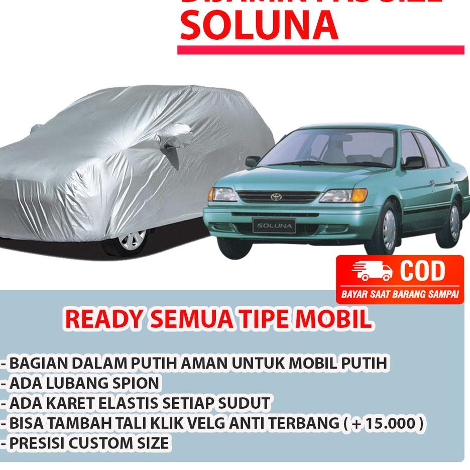 ❆ Cover Mobil Soluna Sarung Mobil Soluna/twincam/corolla twincam/corolla great/corolla dx/corolla se