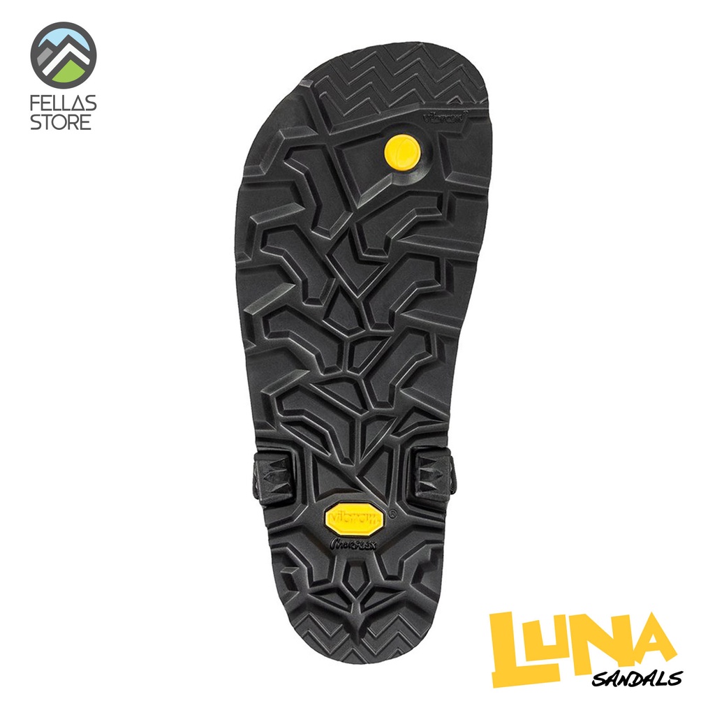 Luna Sandal - Mono Winged Black