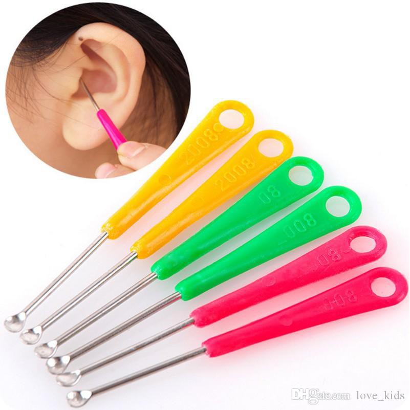 Korek Kuping Telinga Manual Ear Pick Kuku Besi Stainless Steel earpick