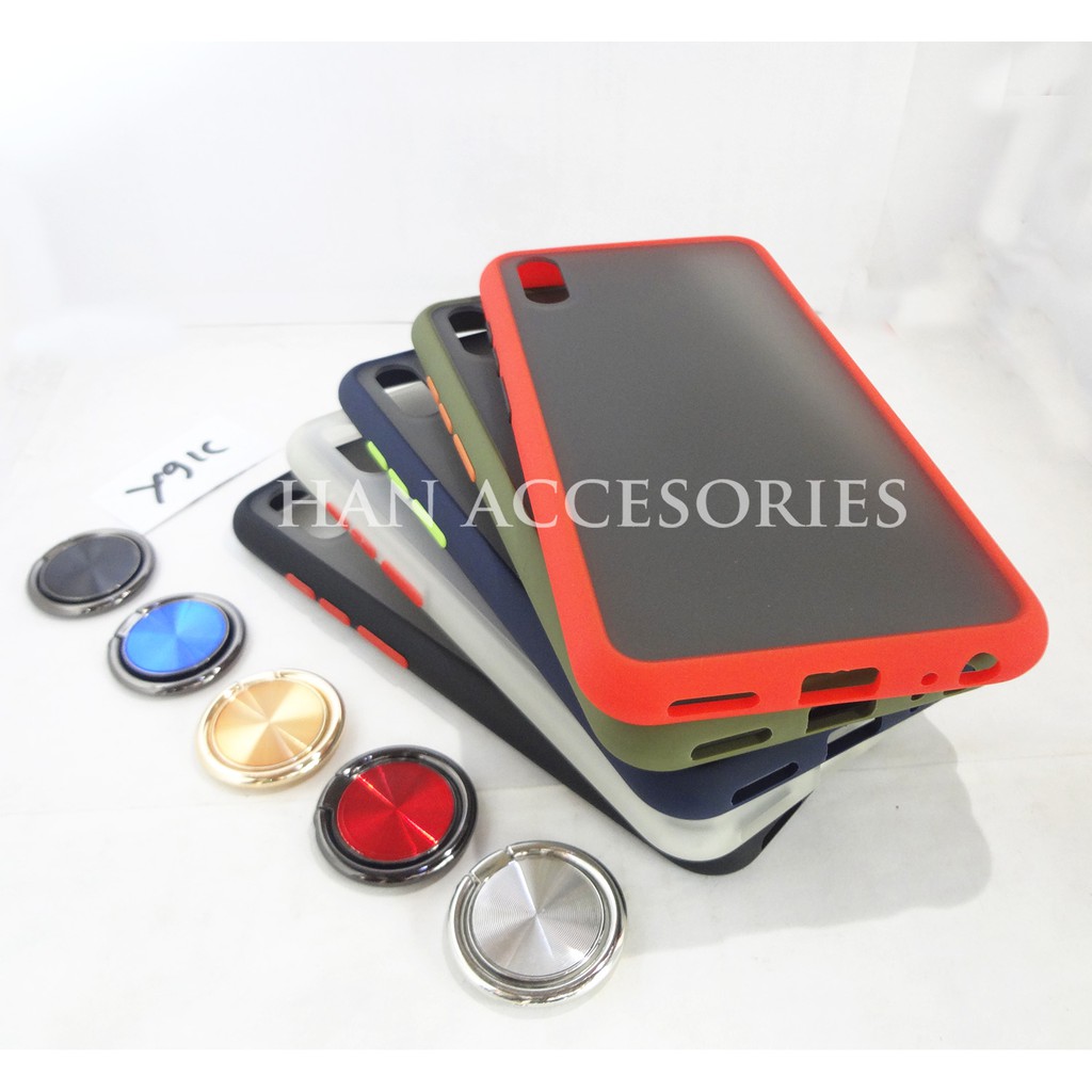 VIVO Y91/Y93/Y95/Y91C Case Fuze Dove / Hardcase / Matte Colour