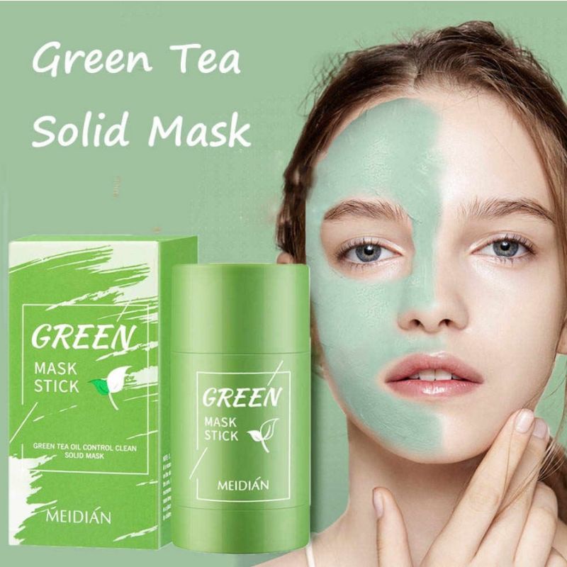 ‼️READY‼️GREEN TEA STICK MASK MEIDIAN- MASKER WAJAH - MEMBERSIHKAN PORI