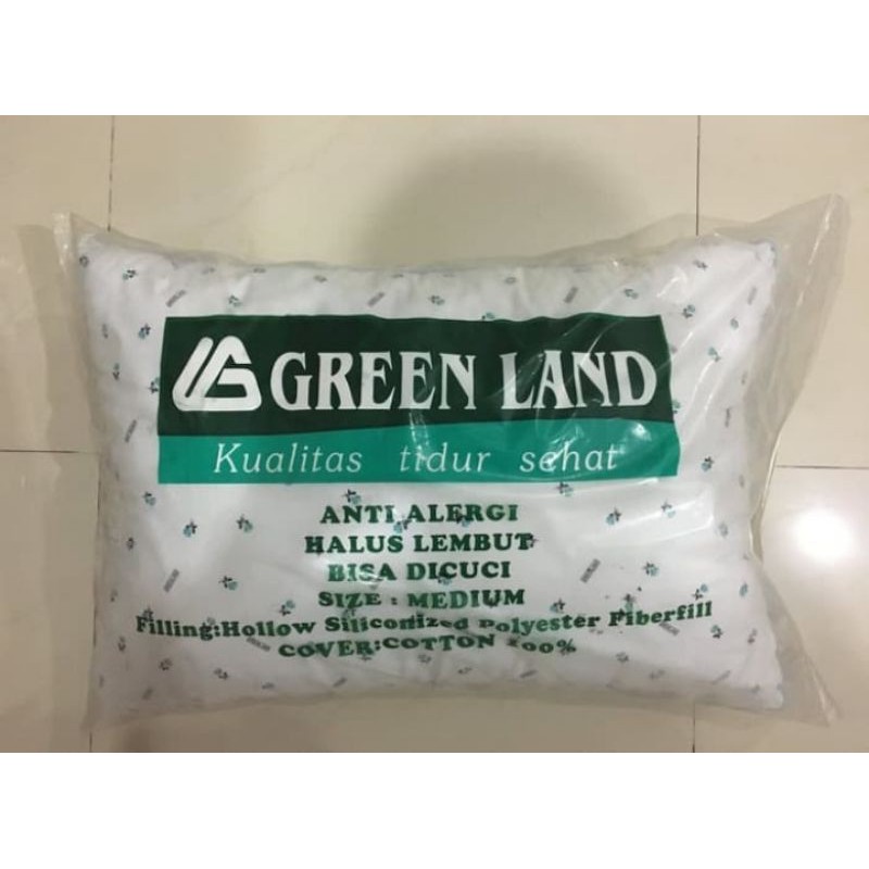 Bantal kepala bantal tidur Green land