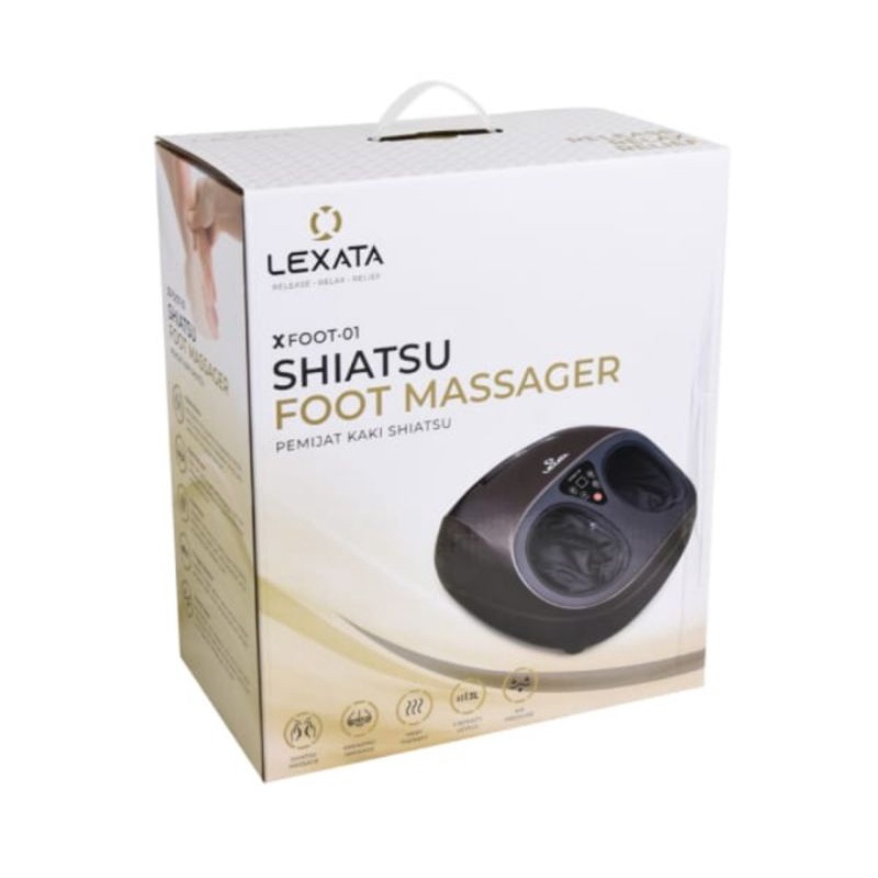 LEXATA Alat pijat kaki SHIATSU 3D foot massage