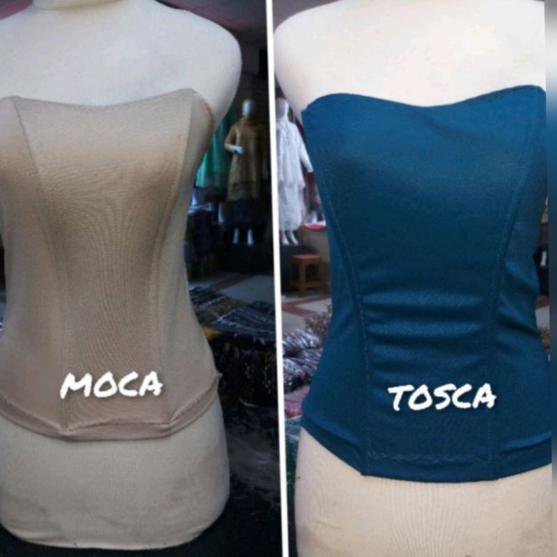 Komisol Kebaya Bustier Longtorso Kemben Daleman Kebaya