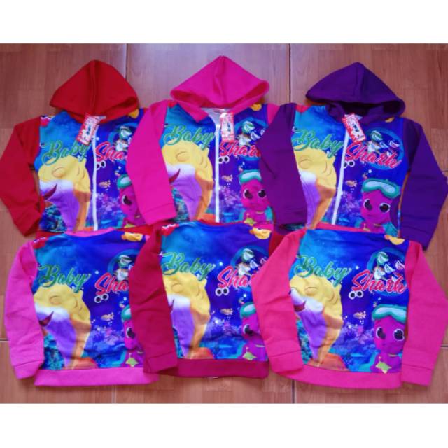 jaket baby shark