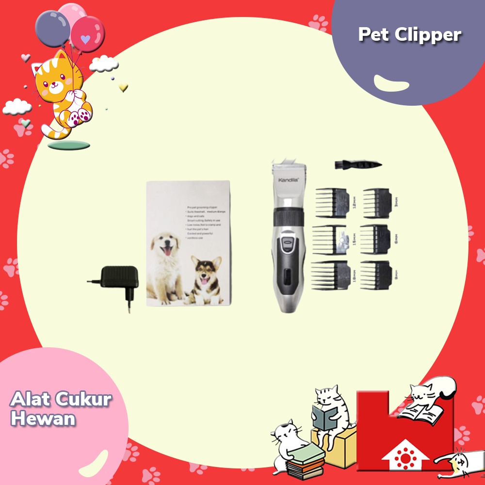 Alat Cukur Kucing &amp; Anjing - Pet Clipper Kandila