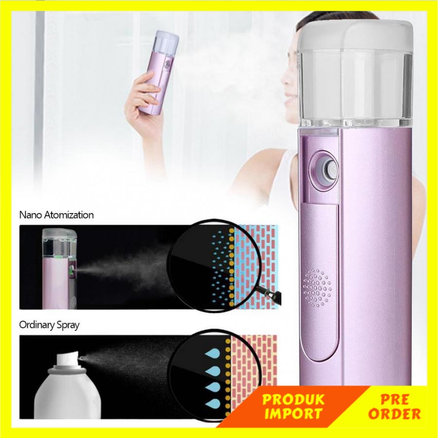 PRE-ORDER 22ML Handheld Nano Facial Mist Cold Spray Hydrating Sprayer Humidifier Atomization