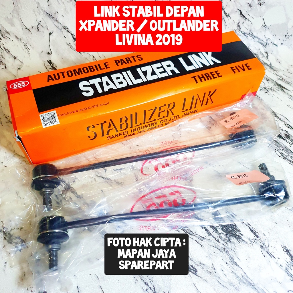 STABILIZER LINK - LINK STABIL DEPAN XPANDER / OUTLANDER / ALL NEW LIVINA 555 JAPAN