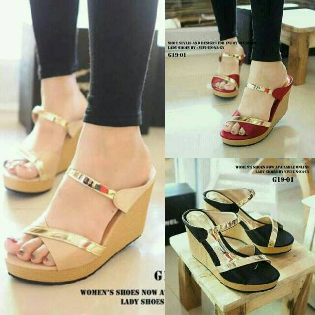 NunuLisaTan - Sale Aneka Wedges Murah