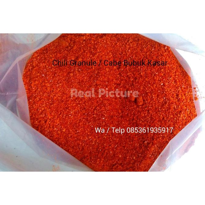 

Togarashi / Chili Granule 250Gram / Cabe Bubuk Kasar