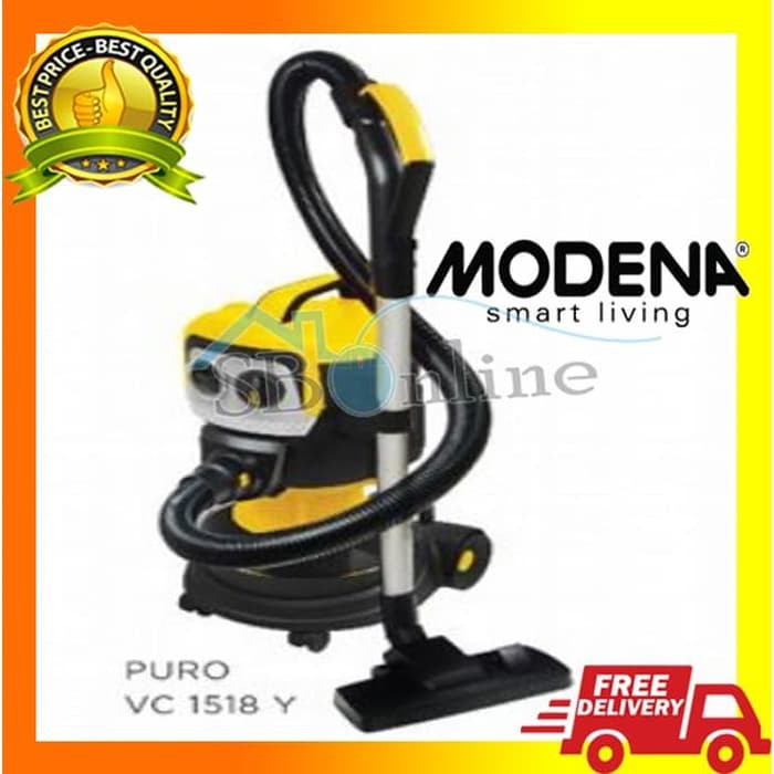 Vacum Cleaner Modena VC 1518 Y - Penyedot Debu