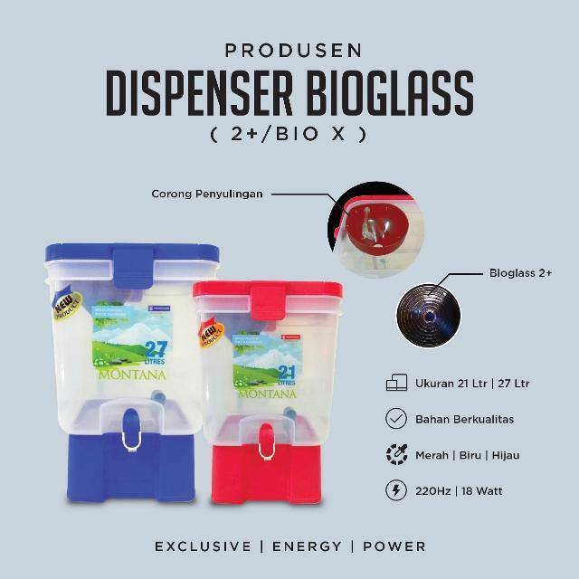 Dispenser suling bioglass