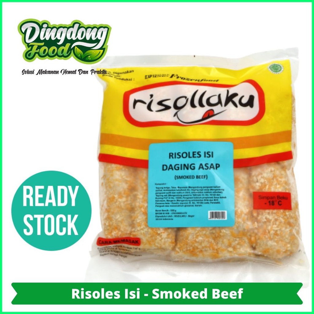 

Risolles Smoked Beef Risol Daging Asap / Risoles Keju Frozeen. Risollaku