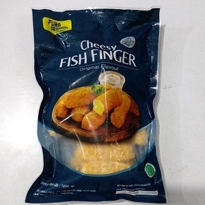 

Nugget Cheesy Fish Finger | Naget Ikan Keju Premium Beku Frozen 500 gr