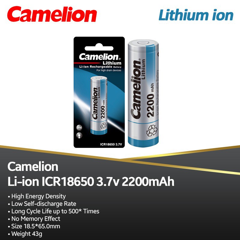 Baterai senter 18650-battery senter 18650