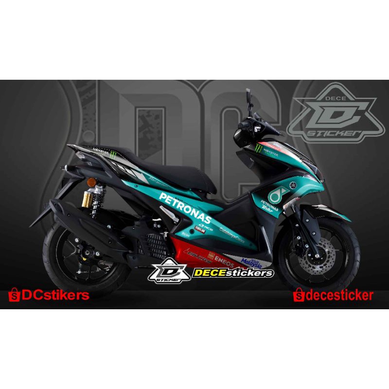 decal aerox 155 petronas