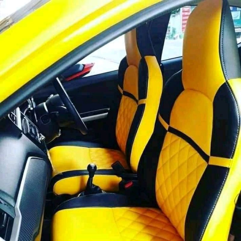 sarung jok mobil H.Brio bahan Zeus
