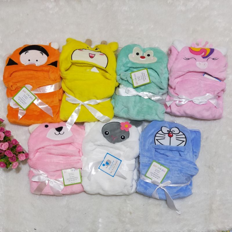 Selimut Topi Karakter 3D Prenium Carters Baby You Murah Halus