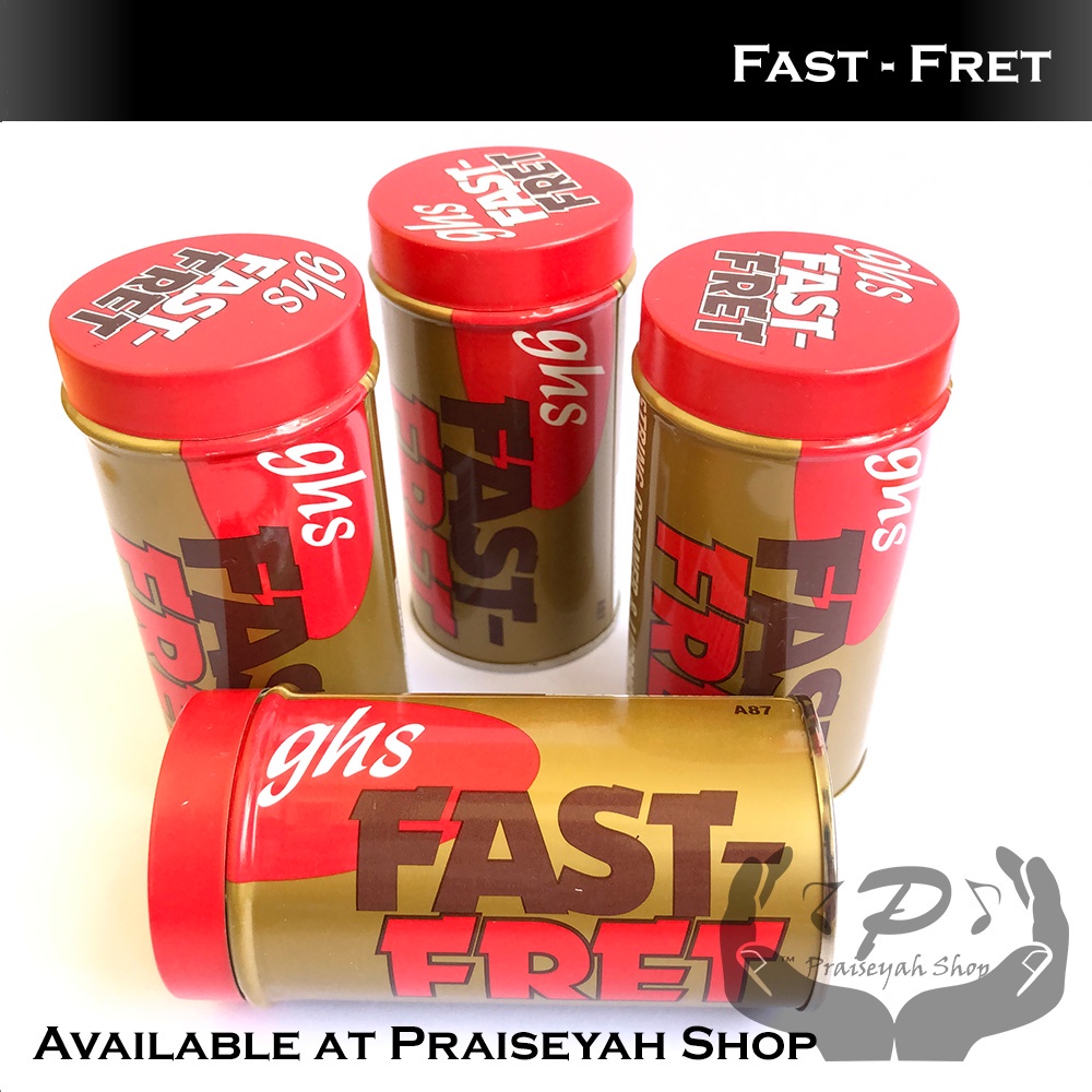 GHS Fast Fret Pembersih dan Pelumas Senar Gitar String Cleaner