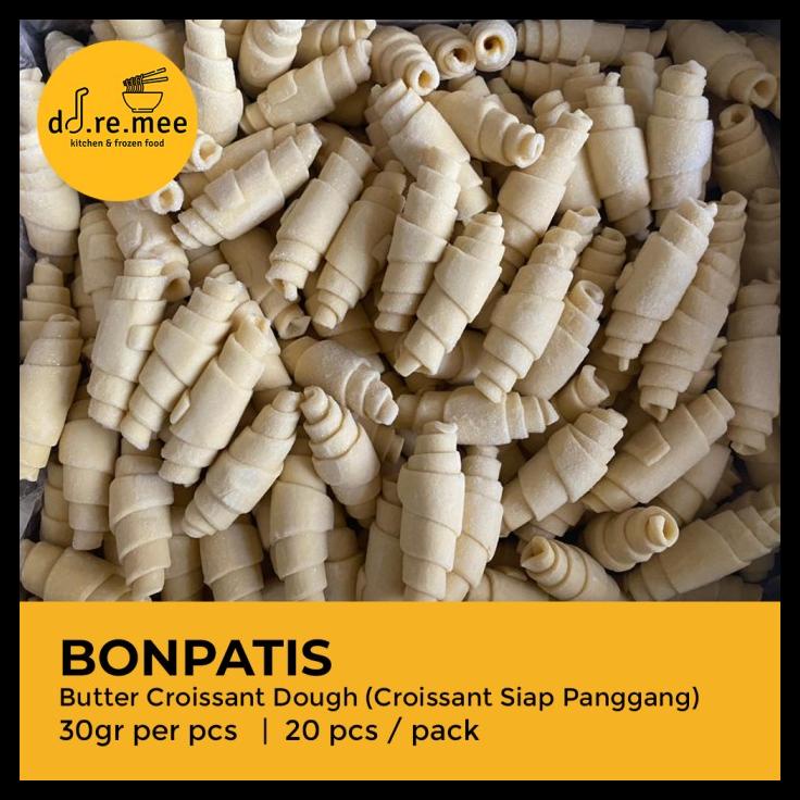 

TERBARUU!! BONPATIS - Butter Croissant Dough (Adonan Croissant) - Adonan Croffle COD