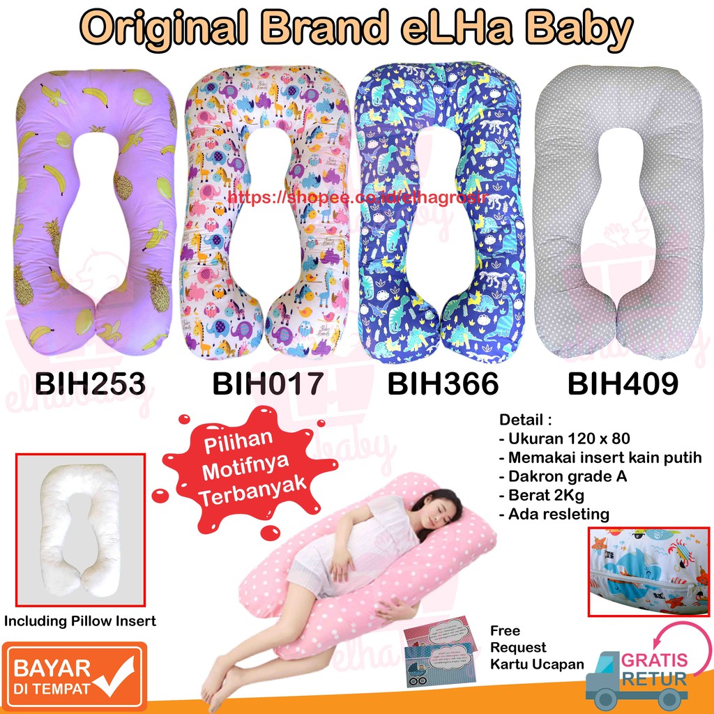 Bantal Hamil Murah Bantal Ibu Hamil Maternity Pillow Perlengkapan Ibu Hamil Karakter