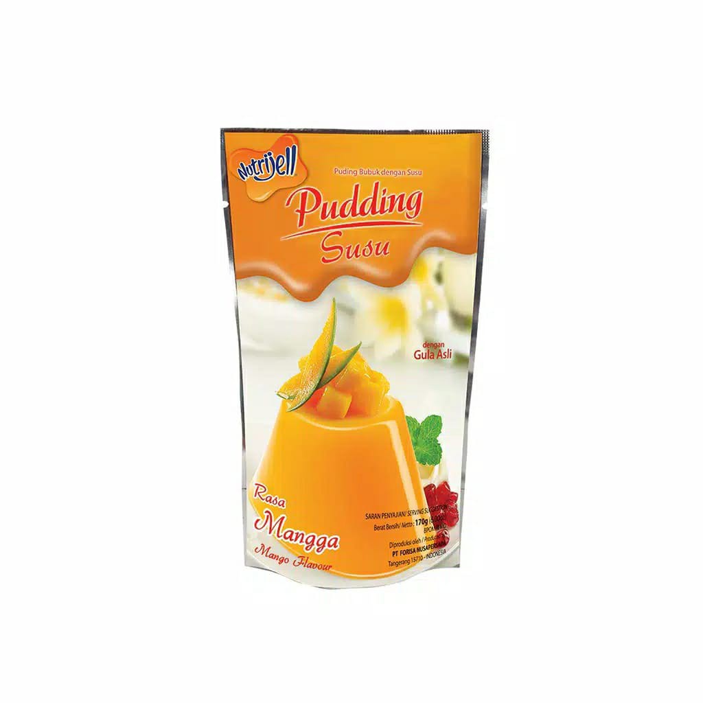 

Nutrijel Puding Susu Mangga 170 gram