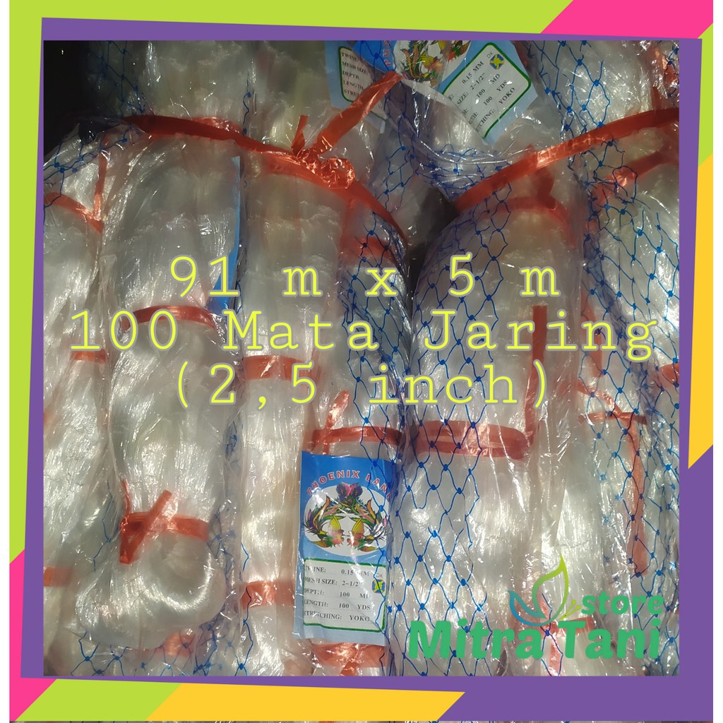 Jaring Pelindung Padi / Jaring Burung Emprit