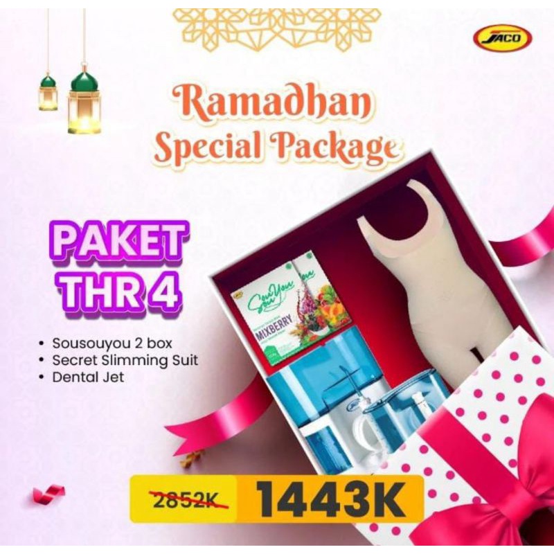 Paket THR 4 by jaco Tv Shopping Ramadan Sale