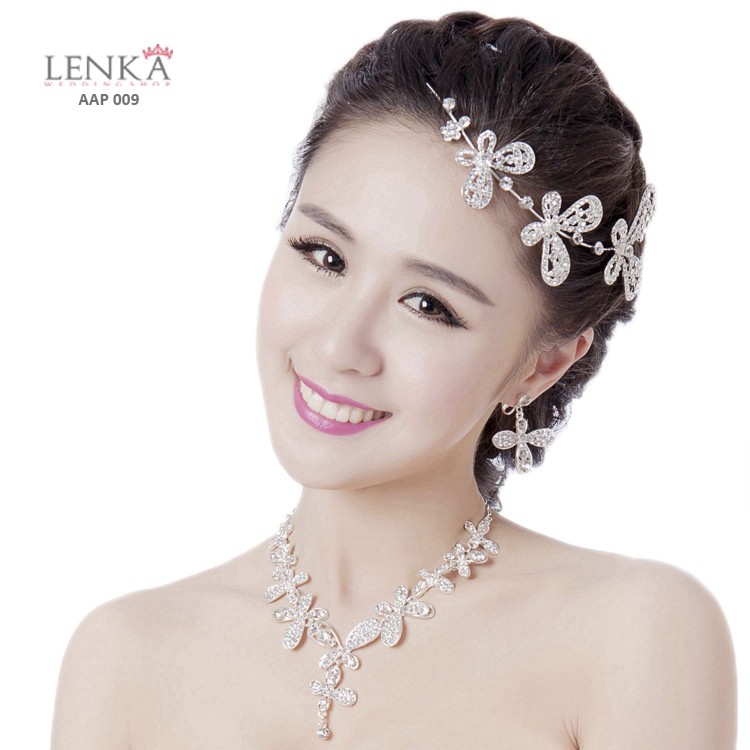 [BISA COD] ANTING ANTING BRIDAL PENGANTIN WANITA AKSESORIS PESTA AAP009