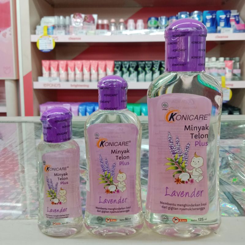 Konicare Minyak Telon Plus Lavender 30ml/60ml/125ml